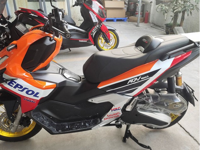 2022-2024 Orange White Red Blue Repsol Red Bull Honda ADV160 Motorcycle Fairings Canada