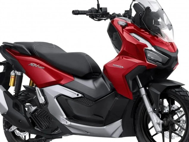 2022-2024 Silver Red Matte Black Honda ADV160 Motorcycle Fairings Canada