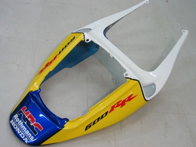2005-2006 Blue White Yellow Rothmans Honda CBR600RR Motorcycle Fairings Canada