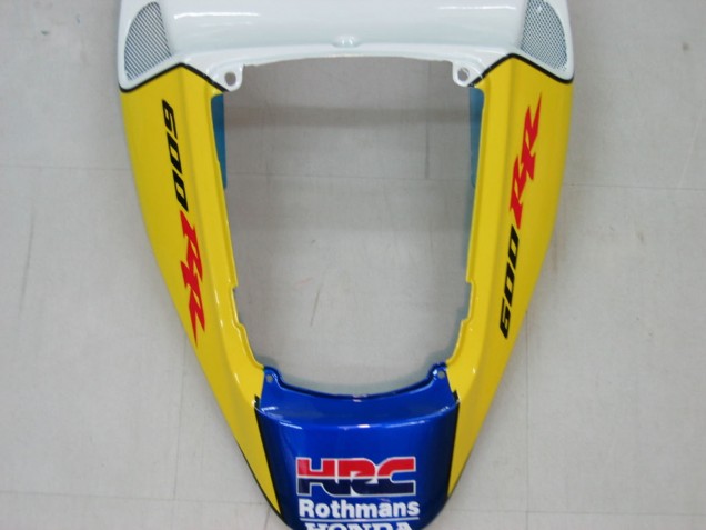 2005-2006 Blue White Yellow Rothmans Honda CBR600RR Motorcycle Fairings Canada