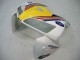 2005-2006 Blue White Yellow Rothmans Honda CBR600RR Motorcycle Fairings Canada