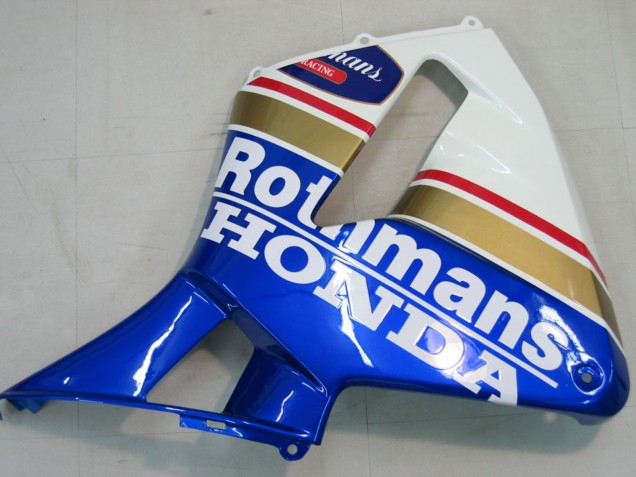 2005-2006 Blue White Yellow Rothmans Honda CBR600RR Motorcycle Fairings Canada