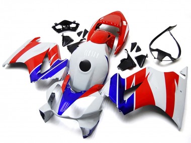 2002-2013 White Red Blue No Decal Honda VFR800 Motorcycle Fairings Canada