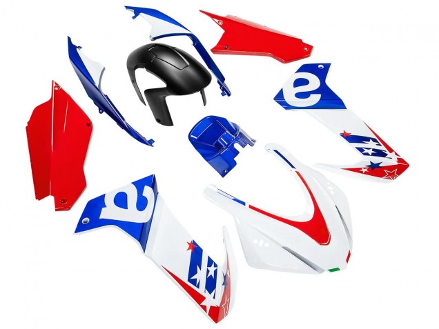 2020-2024 White Blue Red Aprilia RS660 Motorcycle Fairing Canada