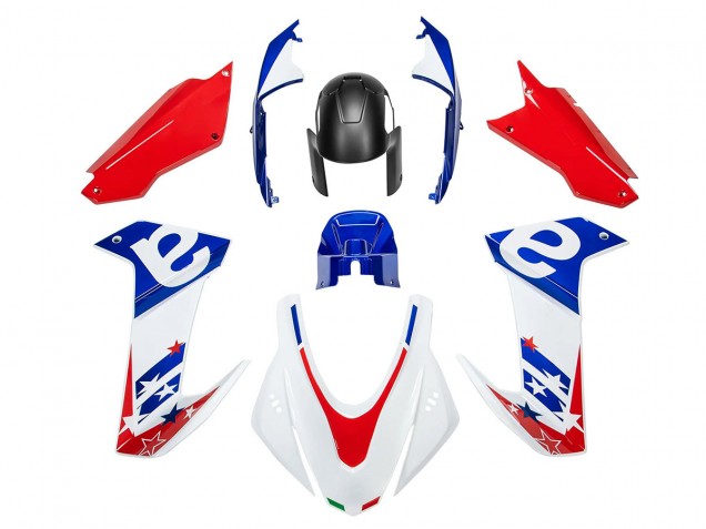 2020-2024 White Blue Red Aprilia RS660 Motorcycle Fairing Canada