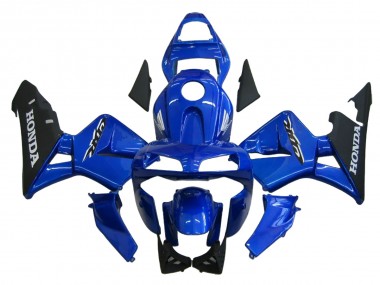 2003-2004 Blue Matte Black Honda CBR600RR Motorcycle Fairing Canada