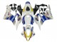 2007-2008 White Blue Yellow Rothmans Honda CBR600RR Motorcycle Fairings Canada