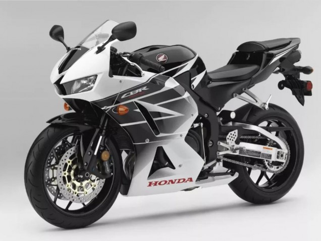 2013-2023 White Black Honda CBR600RR Motorcycle Fairings Canada