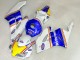 2004-2005 White Blue Yellow Rothmans Honda CBR1000RR Motorcycle Fairings Canada