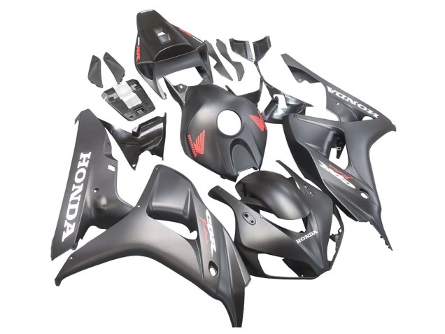 2006-2007 Matte Black Honda CBR1000RR Motorcycle Fairings Canada