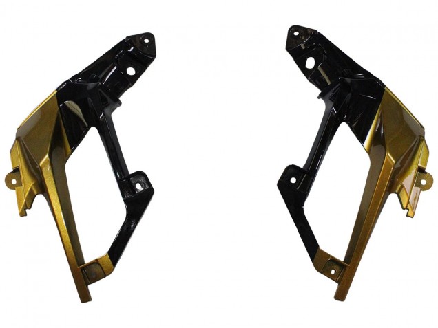 2018-2024 Gold Glossy Black Kawasaki EX400 Motorcycle Fairings Canada