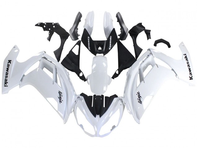 2012-2016 White Black Kawasaki EX650 Motorcycle Fairings Canada