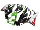2019-2022 Green Glossy Black White Red Kawasaki ZX6R Motorcycle Fairings Canada