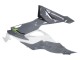 2019-2022 White Grey Green Kawasaki ZX6R Motorcycle Fairings Canada