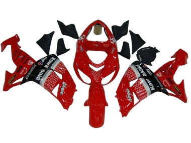 2006-2007 Red Silver Grey Black Elf 56 Kawasaki ZX10R Motorcycle Fairings Canada