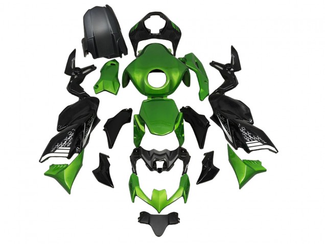 2020-2024 Green Black Kawasaki Z900 Motorcycle Fairings Canada