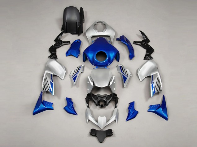 2020-2024 Blue Silver Kawasaki Z900 Motorcycle Fairings Canada