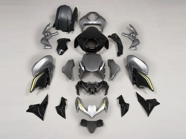 2020-2024 Gray Black Kawasaki Z900 Motorcycle Fairings Canada
