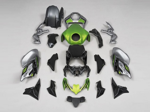 2020-2024 Green Black Gray Kawasaki Z900 Motorcycle Fairings Canada
