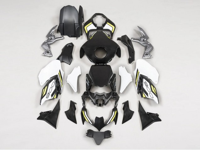 2020-2024 Black White Yellow Kawasaki Z900 Motorcycle Fairings Canada