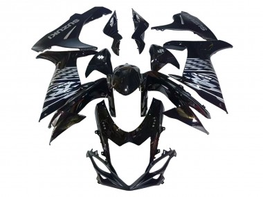 2011-2024 Glossy Black Silver Suzuki GSXR 600/750 Motorcycle Fairings Canada