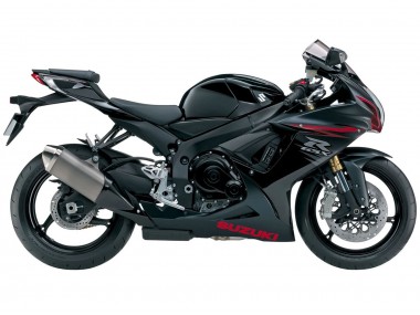 2011-2024 Matte Black Red Suzuki GSXR 600/750 Motorcycle Fairings Canada