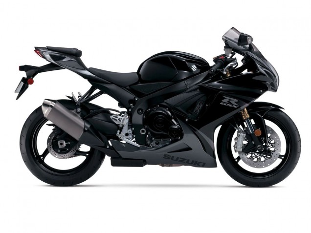 2011-2024 Glossy Black Suzuki GSXR 600/750 Motorcycle Fairing Canada