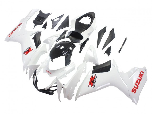 2011-2024 White Glossy Black Red Decal Suzuki GSXR 600/750 Motorcycle Fairings Canada