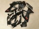 2006-2007 Glossy Black Suzuki GSXR 600/750 Motorcycle Fairing Canada