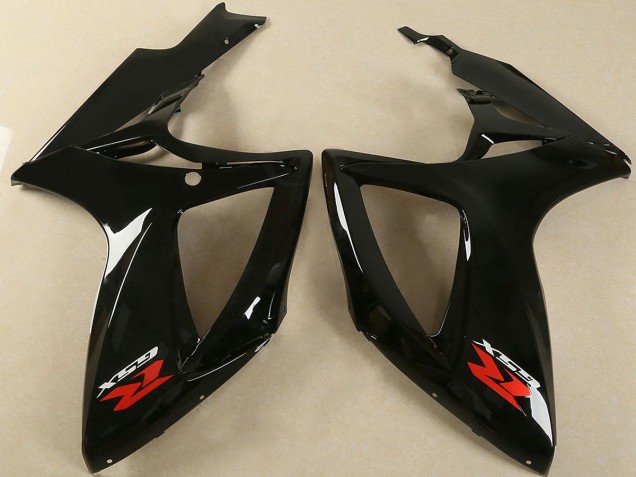 2006-2007 Glossy Black Suzuki GSXR 600/750 Motorcycle Fairing Canada
