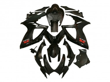 2006-2007 Glossy Black Suzuki GSXR 600/750 Motorcycle Fairing Canada
