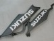 2006-2007 Matte Black Suzuki GSXR 600/750 Motorcycle Fairings Canada