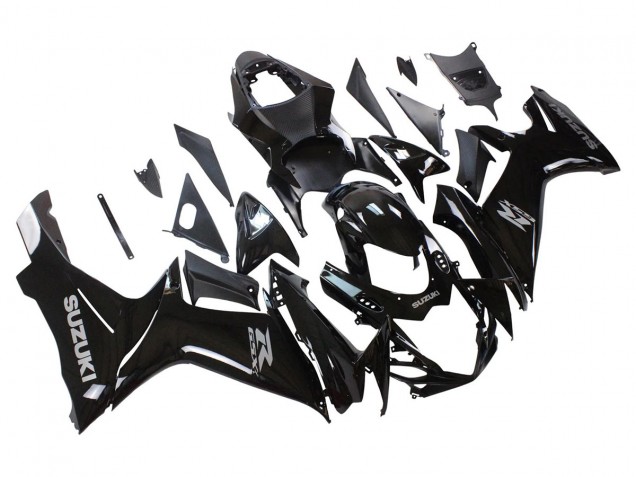 2011-2024 Glossy Black Suzuki GSXR 600/750 Motorcycle Fairings Canada