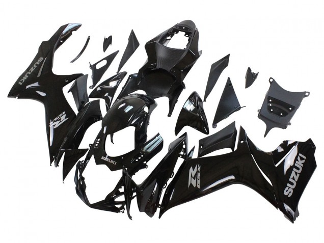 2011-2024 Glossy Black Suzuki GSXR 600/750 Motorcycle Fairings Canada