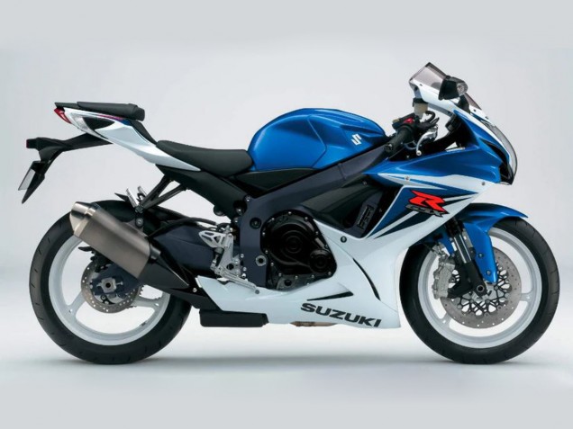 2011-2024 Blue White Suzuki GSXR 600/750 Motorcycle Fairings Canada