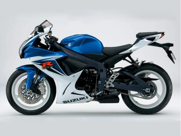 2011-2024 Blue White Suzuki GSXR 600/750 Motorcycle Fairings Canada