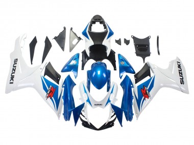 2011-2024 Blue White Suzuki GSXR 600/750 Motorcycle Fairings Canada