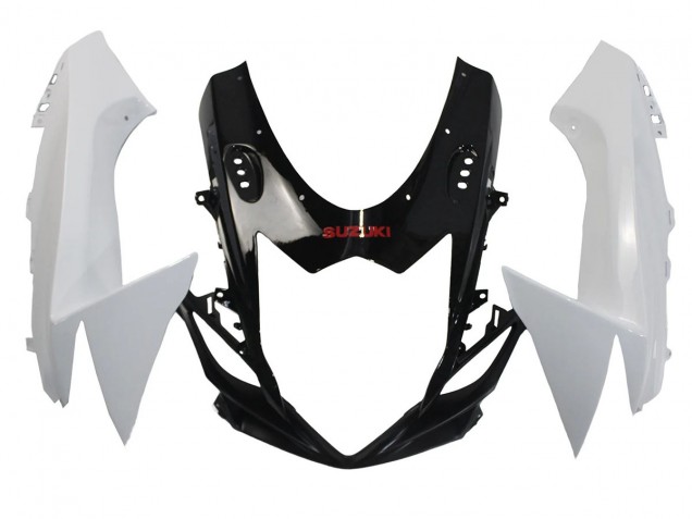2011-2024 White Glossy Black Suzuki GSXR 600/750 Motorcycle Fairings Canada