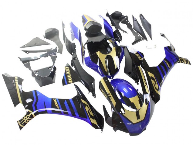 2015-2019 Blue Gold Black Yamaha YZF R1 Motorcycle Fairings Canada