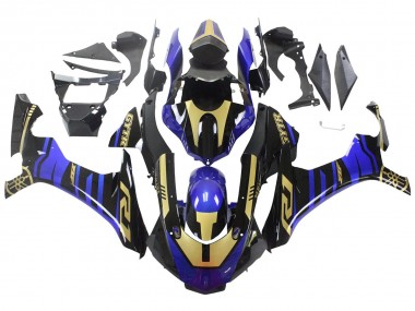 2015-2019 Blue Gold Black Yamaha YZF R1 Motorcycle Fairings Canada