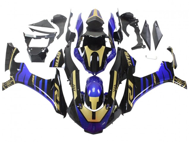 2015-2019 Blue Gold Black Yamaha YZF R1 Motorcycle Fairings Canada