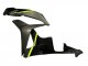 2007-2008 Glossy Black High Viz Yellow Honda CBR600RR Motorcycle Fairings Canada