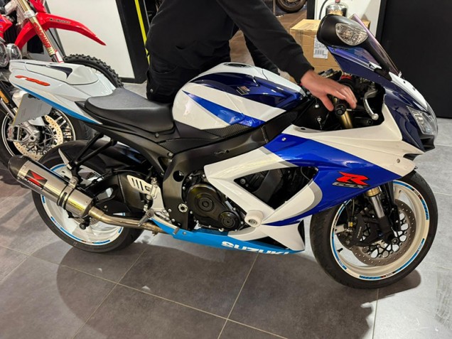 2008-2010 White Blue Red Suzuki GSXR 600/750 Motorcycle Fairings Canada