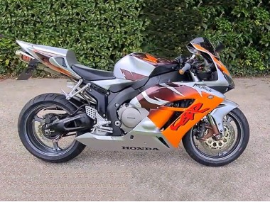 2006-2007 Silver Oange Honda CBR1000RR Motorcycle Fairings Canada