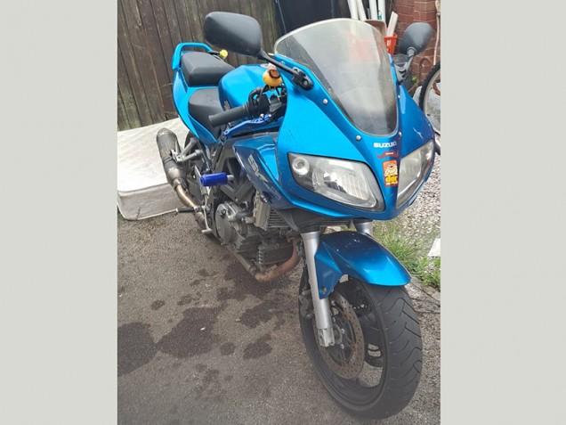 2003-2013 Blue Suzuki SV650S Motorcycle Fairings Canada