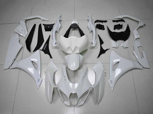 2017-2024 White Suzuki GSXR 1000 Motorcycle Fairings Canada