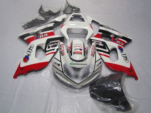 2000-2002 White Red Black Rizoma Playboy Suzuki GSXR 1000 Motorcycle Fairings Canada