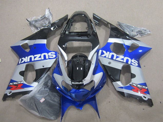 2000-2002 Blue Silver Black Red White Decal Suzuki GSXR 1000 Motorcycle Fairings Canada