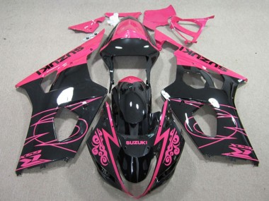 2003-2004 Pink Black Suzuki GSXR 1000 Motorcycle Fairings Canada