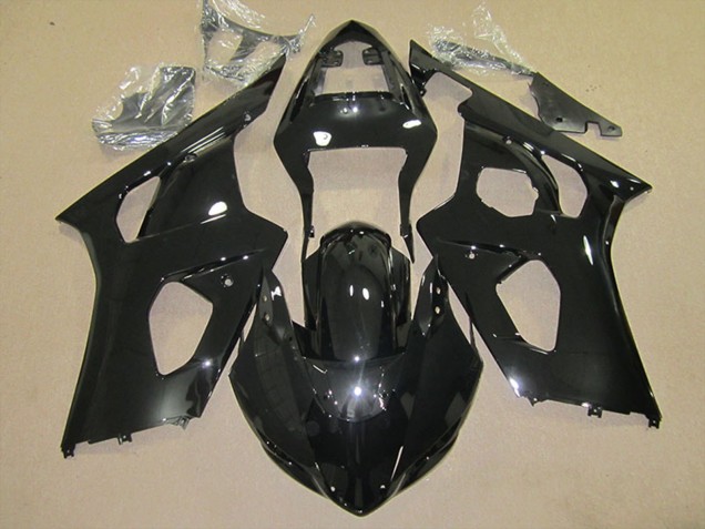 2003-2004 Glossy Black Suzuki GSXR 1000 Abs Motorcycle Fairings Canada